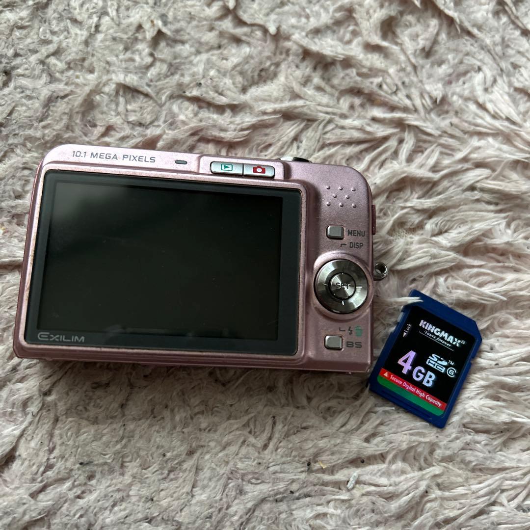 【ジャンク品】CASIO EXILIM EX-Z1080ピンク /SDカード付き