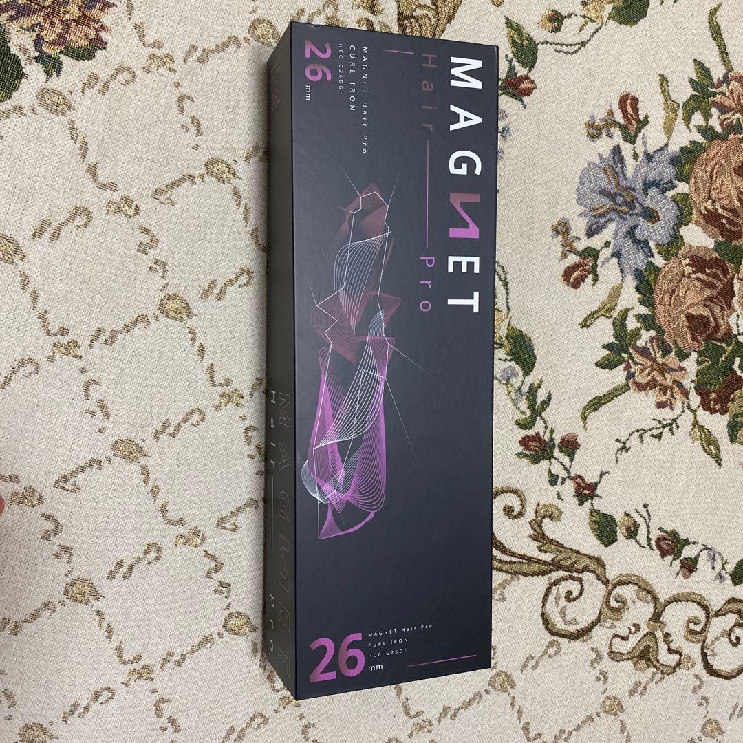 ヘアアイロン MAGNET Hair Pro HCC-G26DG BLACK