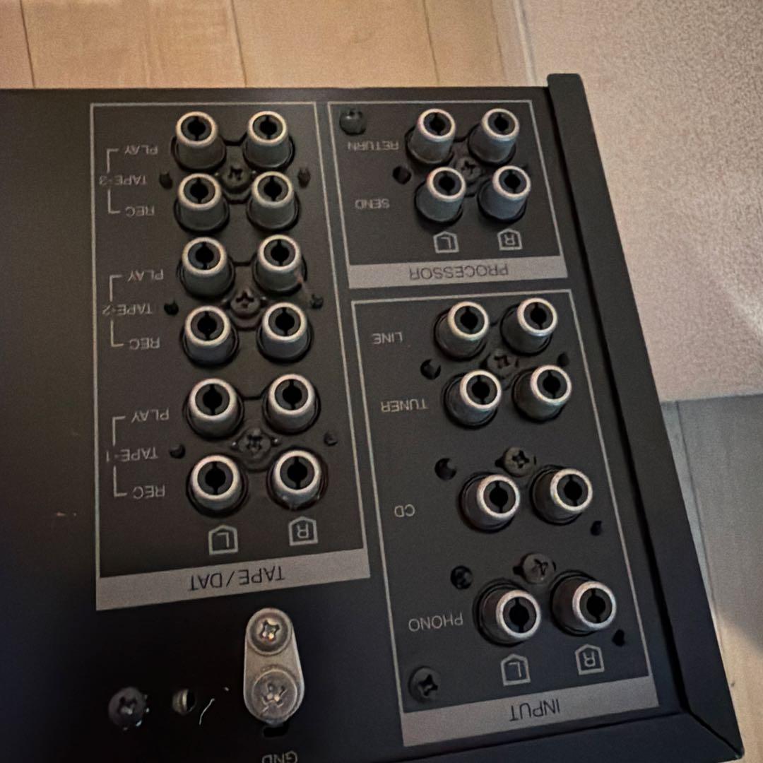 Sansui AU-α607プリメインアンプ ブラック　美品　動作確認OK