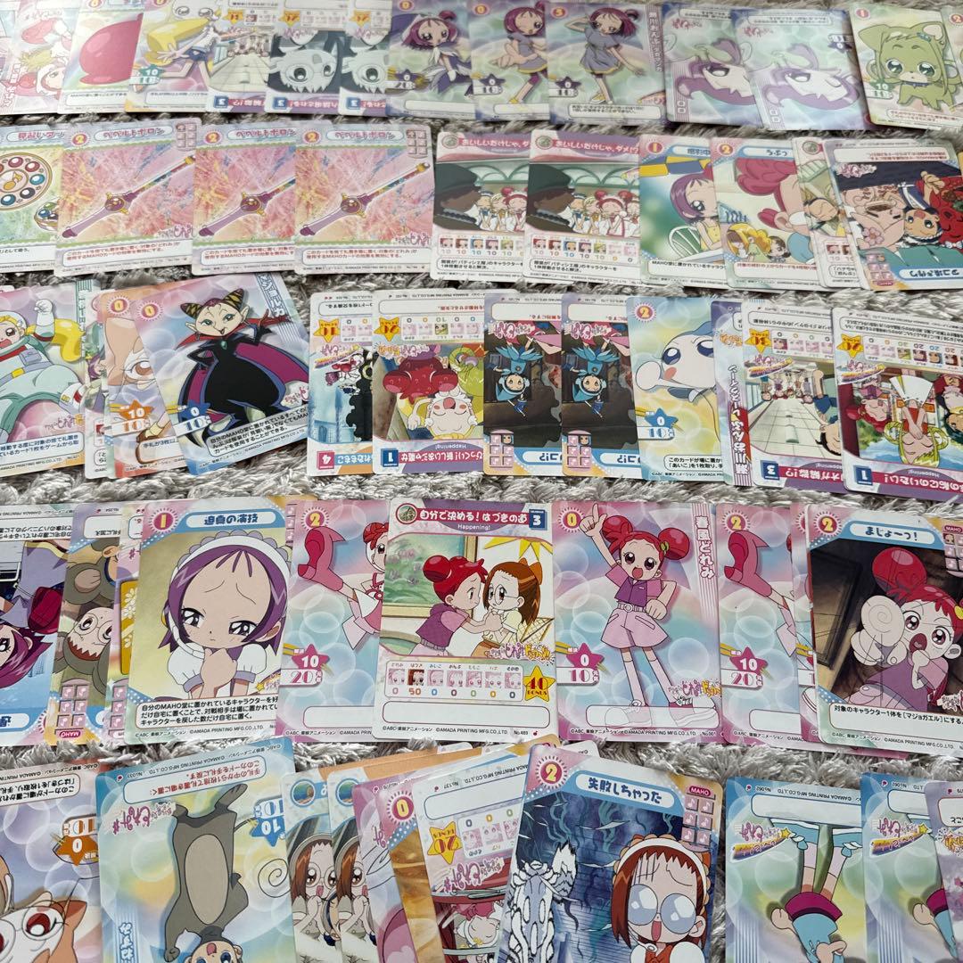 おジャ魔女どれみcgcカードゲームコレクション　約220枚　まとめ売り【6287