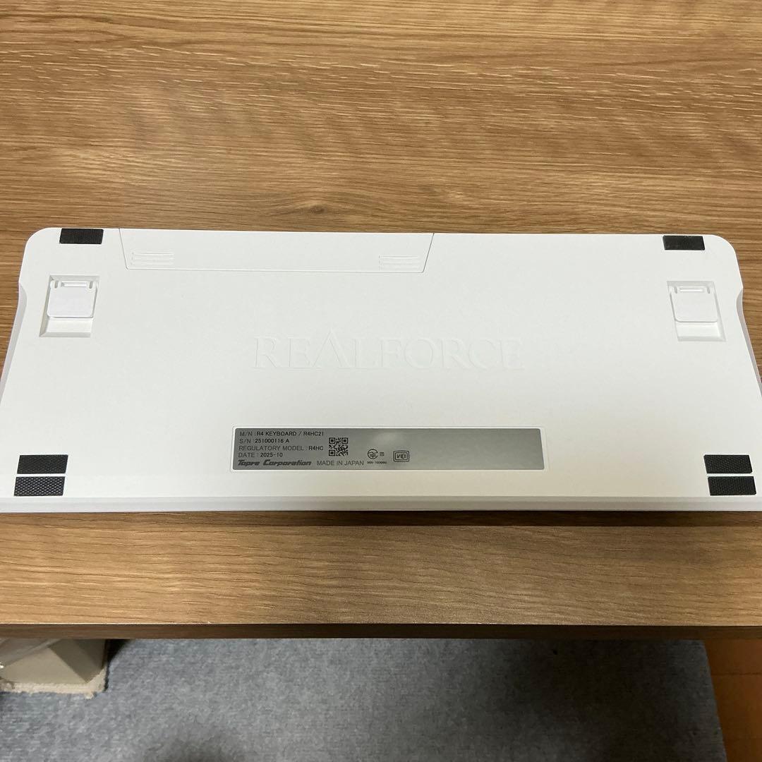 ホワイト USB接続 メカニカルキーボード