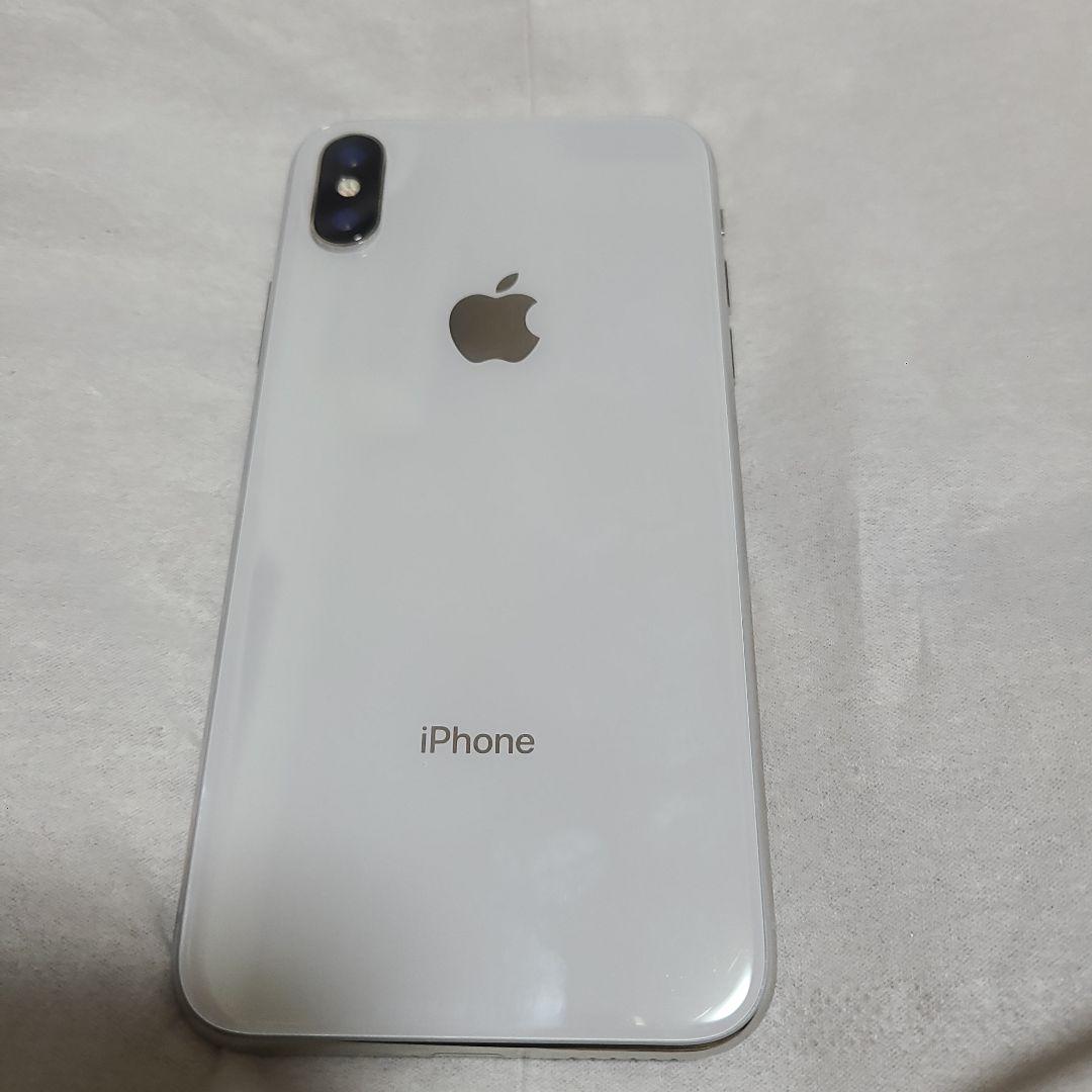 iPhone X 64GB シルバー（ホワイト） 本体