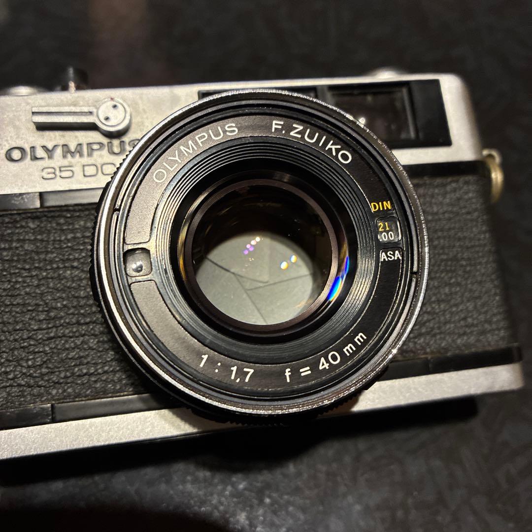 人気！美品★OLYMPUS オリンパス 35DC 40mm F1.7★露出計動く