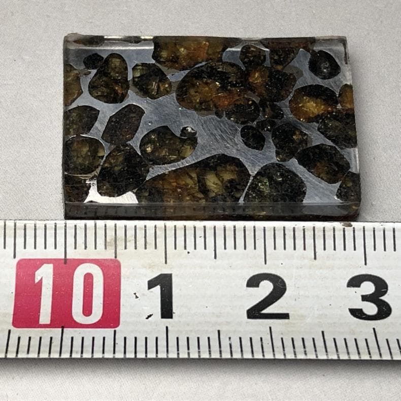 パラサイト隕石 隕石　石鉄隕石　セリコ隕石 重さ約6ｇ　共箱