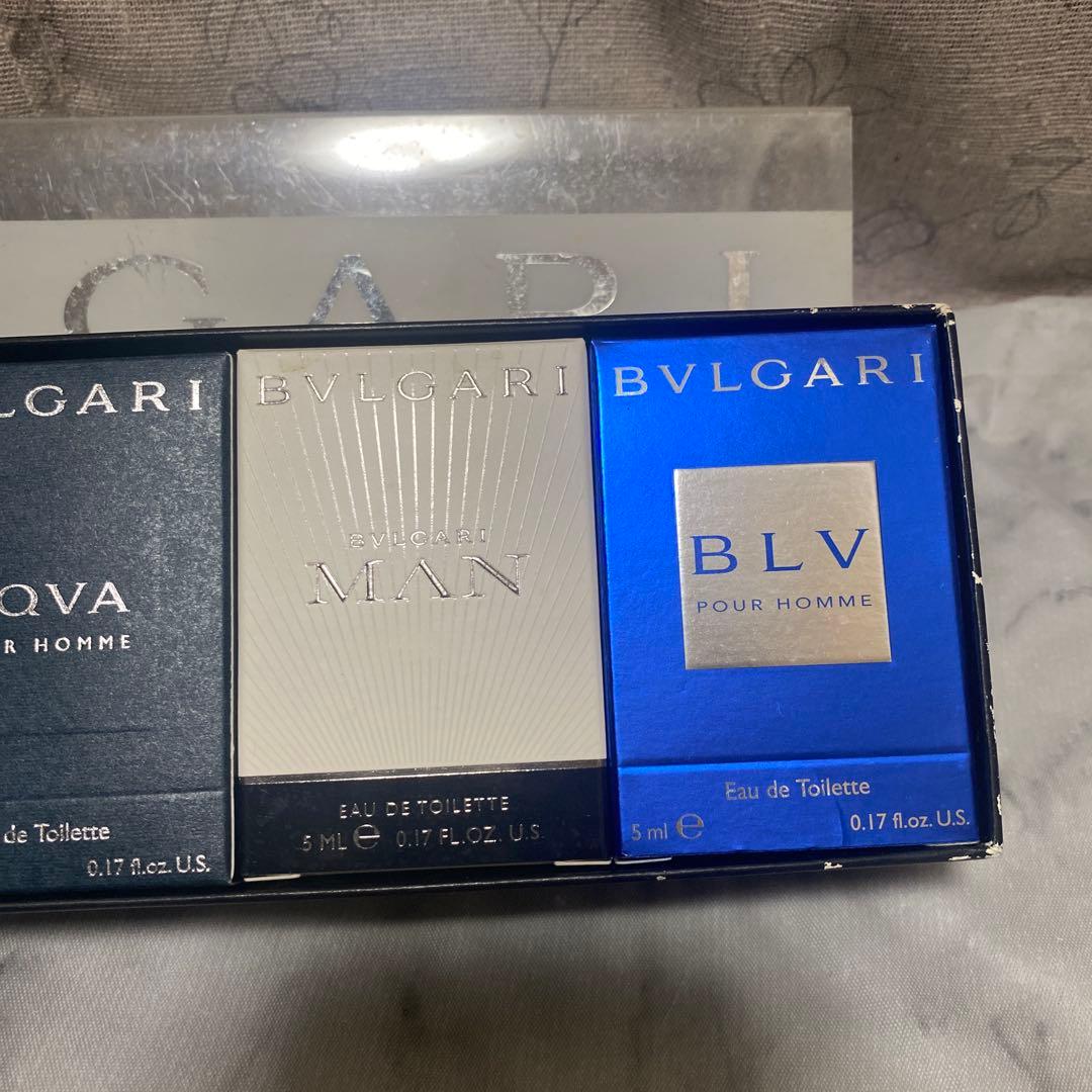 BVLGARI ブルガリ ミニ香水5点セット 新品未開封品