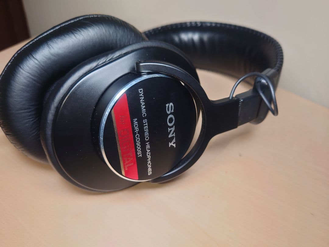 【美品】Sony MDR-CD900ST ステレオヘッドホン