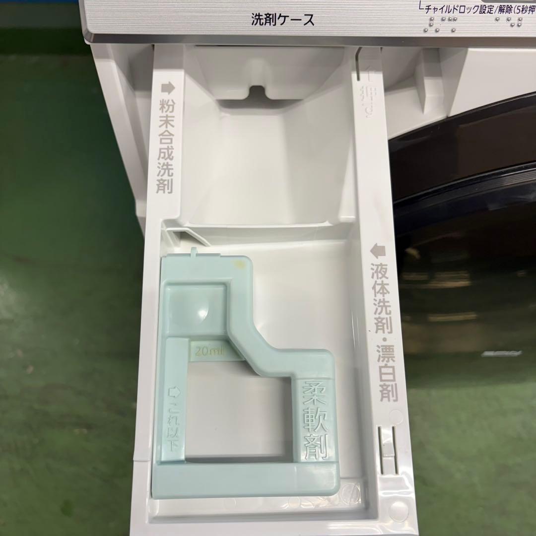 809 Panasonic ヒートポンプ式　極美品　左開き　ドラム式洗濯機