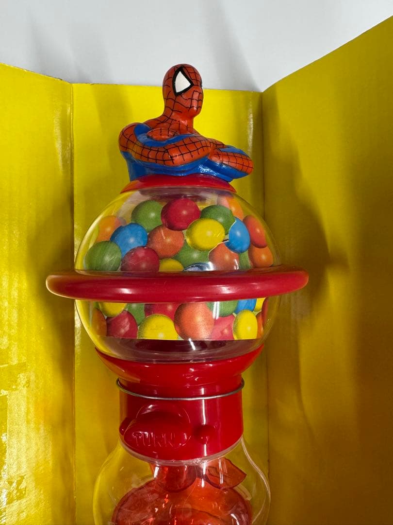 【希少】スパイダーマン ガムボールバンク マーベル（貯金箱？）
