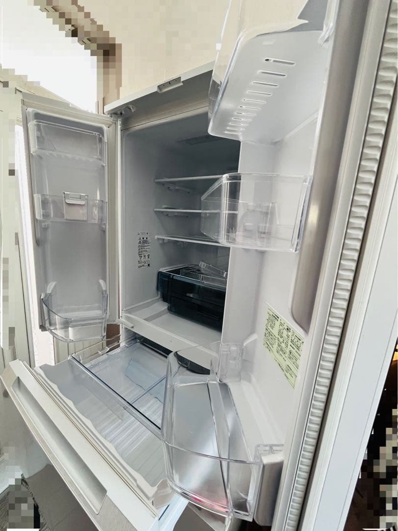 SHARP 冷蔵庫 SJ-MF46K-W 457L 美品