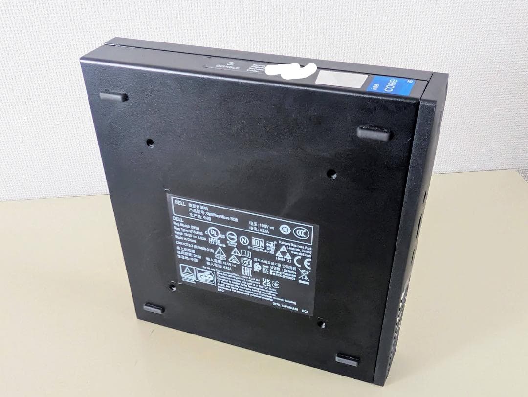 DELL OptiPlexMicro7020 12世代i5,512GB,16GB