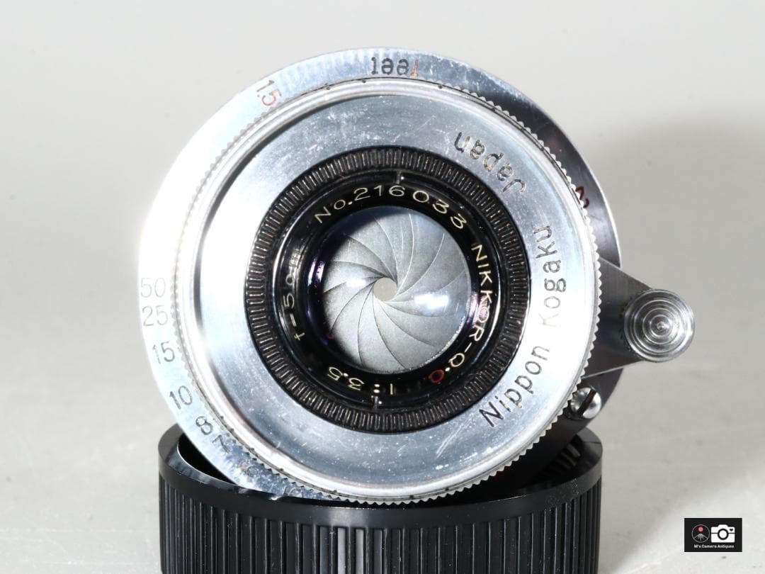 希少 Nikkor QC 5cm F/3.5 ライカＬ３９レンズ整備済２