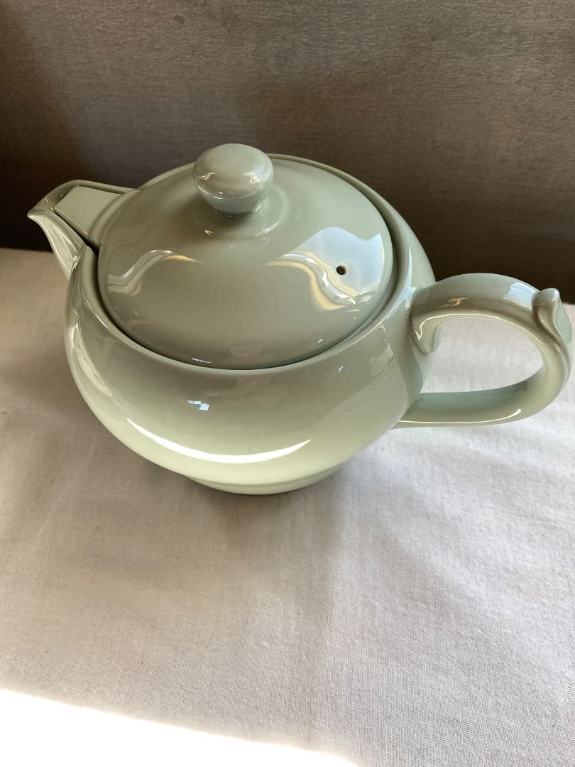 Spode flemishgreen　ヴィンテージティーポット