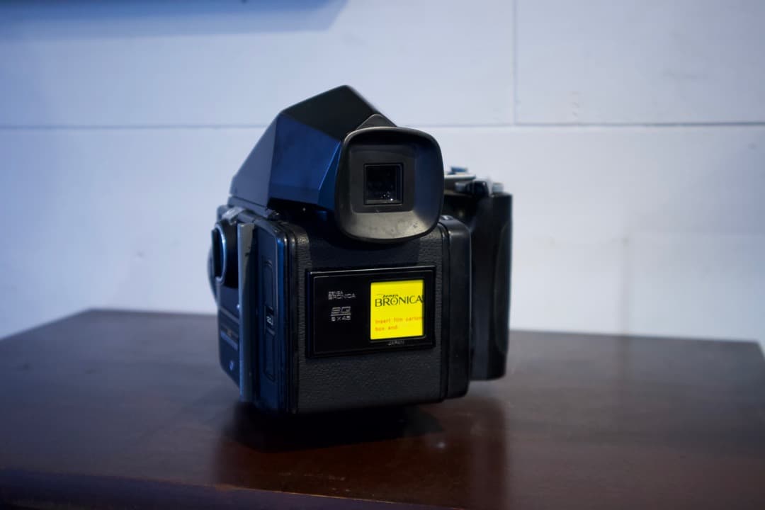 フィルムカメラ ZENZABRONICA SQ ZENZANON-S 1:2.8 f=80mm