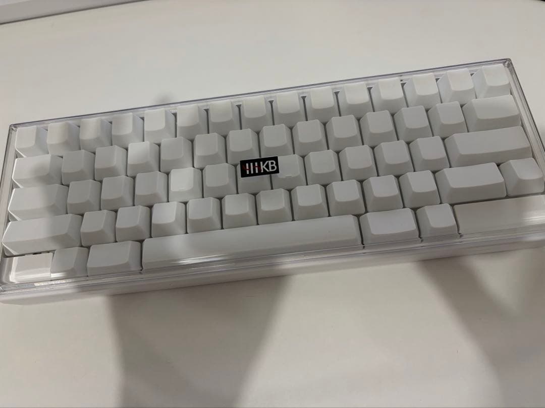 美品 HHKB HYBRID Type-S 雪 英語配列 無刻印