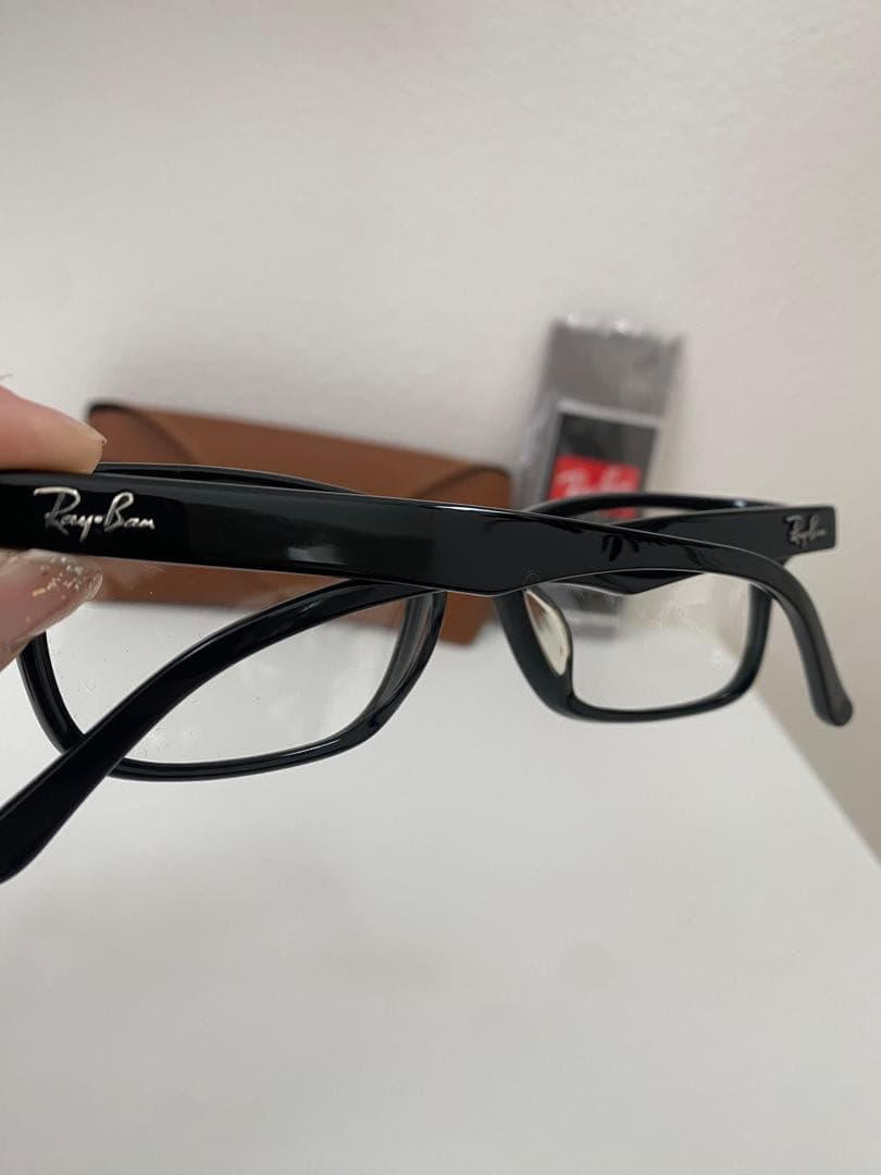 【Ray-Ban／レイバン】［黒縁 メガネ］RB5109　クリアレンズ　伊達