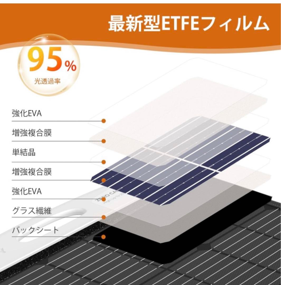 ニ*ク様 ソーラーパネル 100W 折りたたみ式 ソーラーチャージャー 太陽光パ