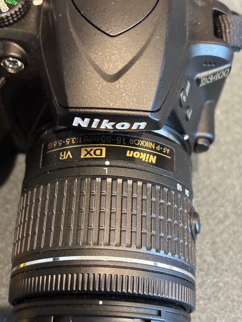 【美品】Nikon D3400 デジタル一眼レフカメラ 付属品全て有り