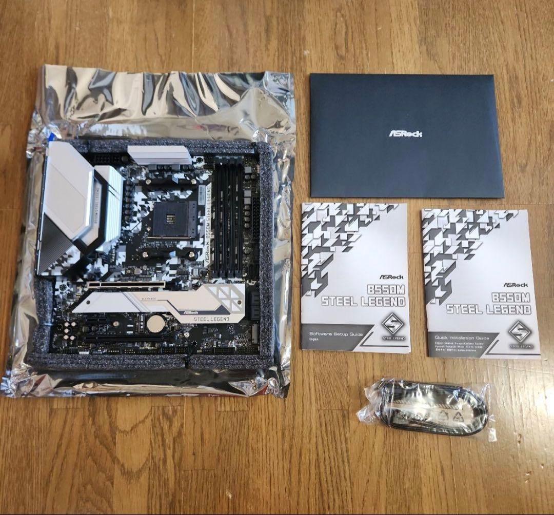 こ*ー様 Ryzen7 5700X+B550M SteelLegend CPUマ