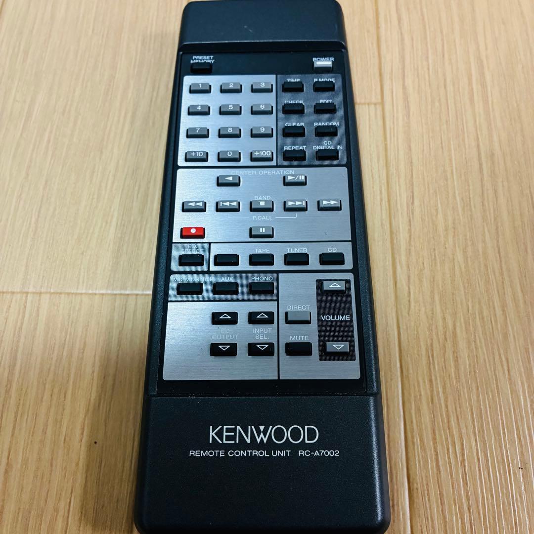 【状態良好】KENWOOD KAF-7002 プリメインアンプ ステレオアンプ