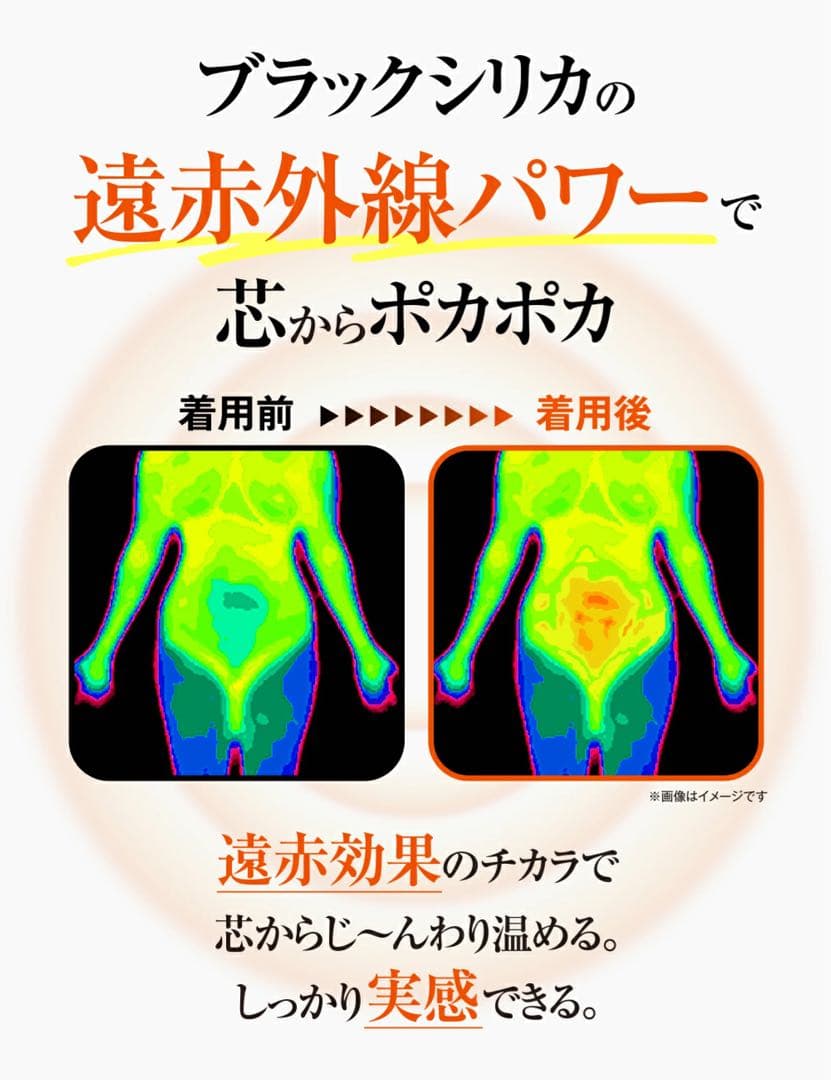【試着のみ】H&Yo ラジウム岩盤浴ベルト ホルミシス効果 ラジウム サポーター