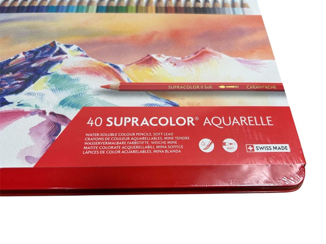 CARAN D'ACHE カランダッシュ SUPRACOLOR 40色 色鉛筆
