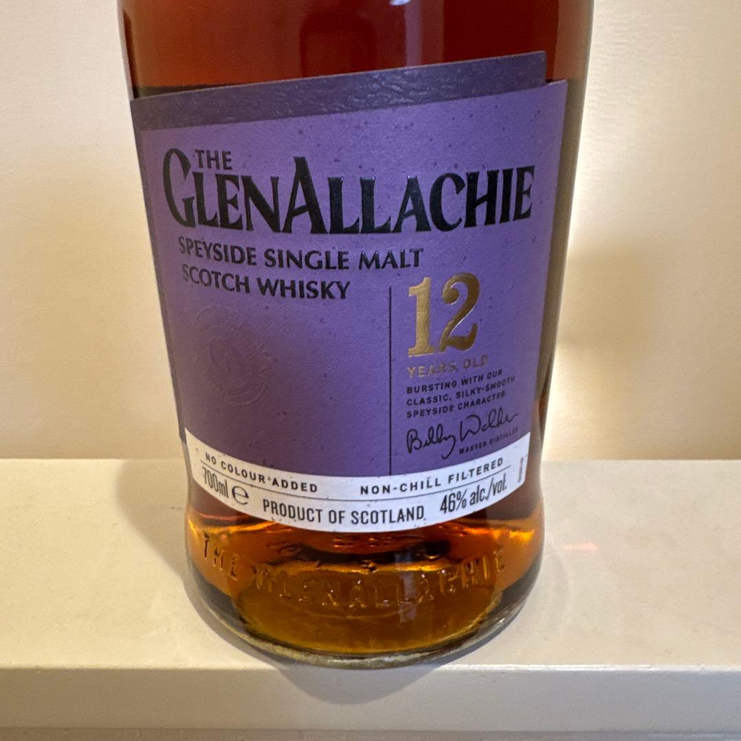 GlenAllachie 12年 シングルモルトウイスキー 700ml