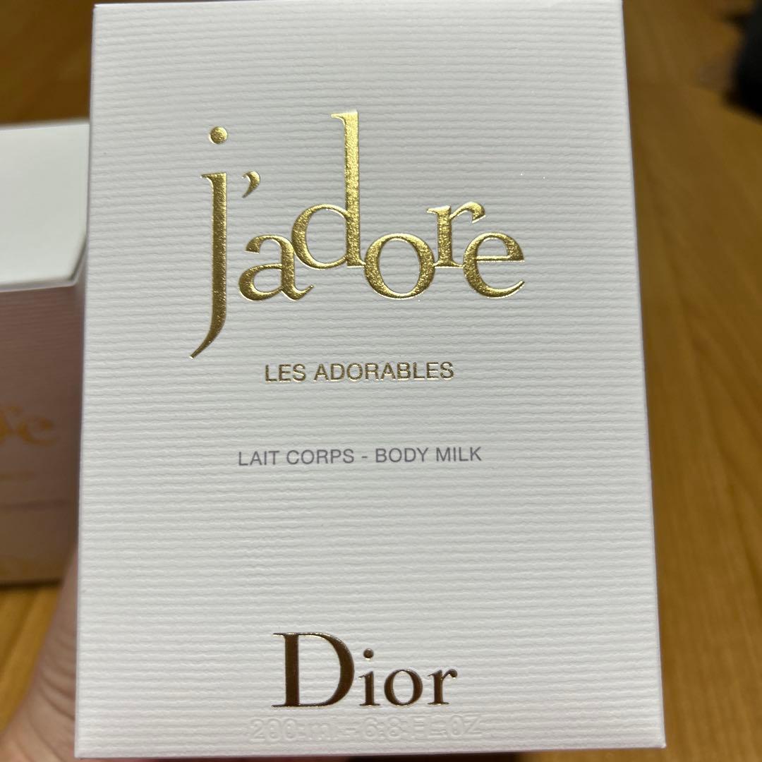 Dior j'adore シャワージェル & ボディミルク