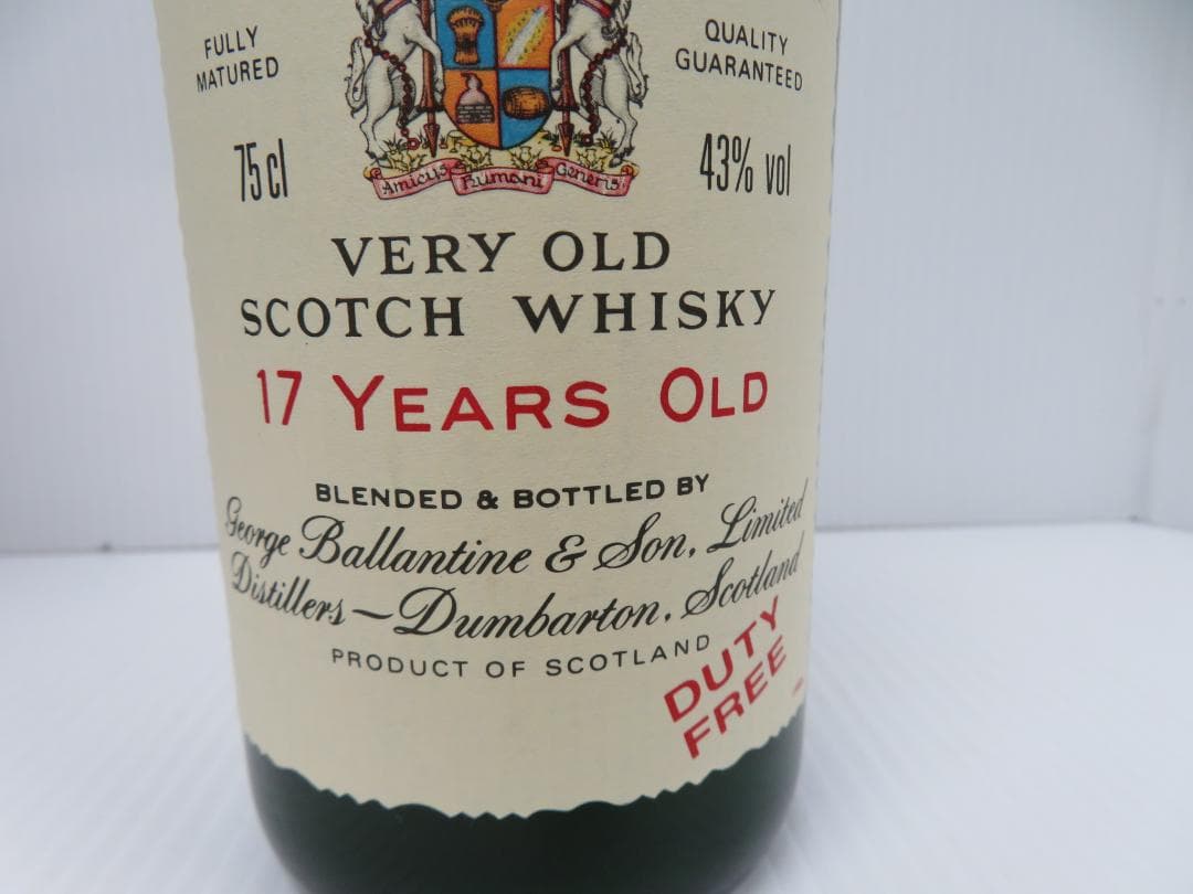 Ballantine's　バランタイン　17年　旧ボトル　未開栓　　　　　143