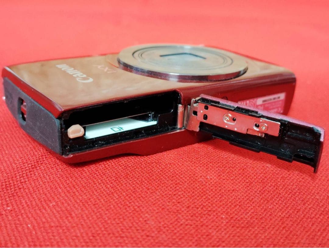 【美品】CANON IXY 200 RED イクシー デジタルカメラ