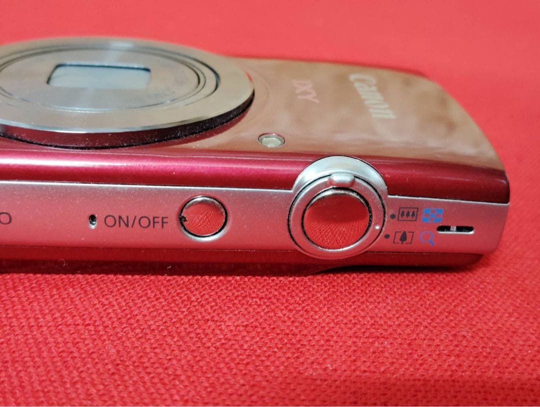 【美品】CANON IXY 200 RED イクシー デジタルカメラ