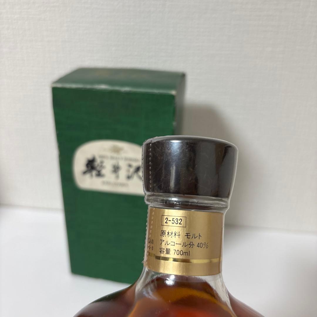 軽井沢12年　100%モルトウイスキー　箱付き　未開封　メルシャン　終売品（2）