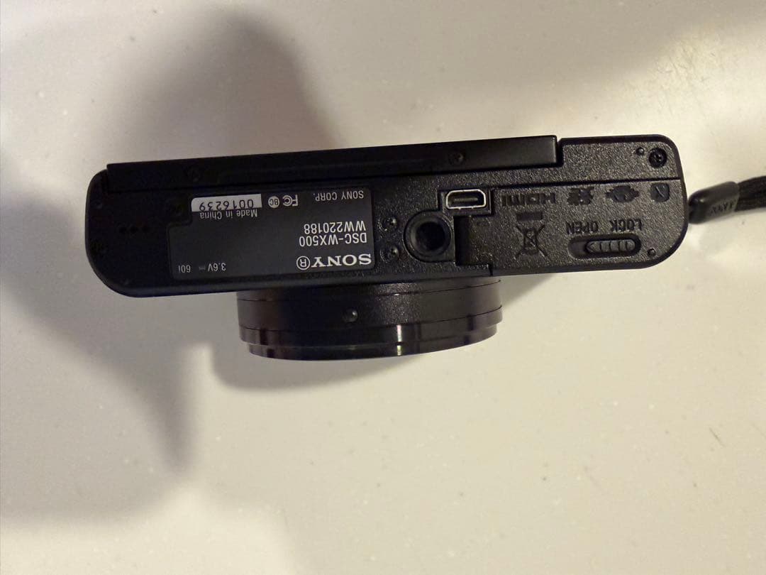 【動作確認済】Sony Cyber-shot DSC-WX500