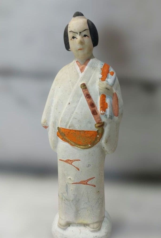 ★骨董品　アンティーク　土人形3点