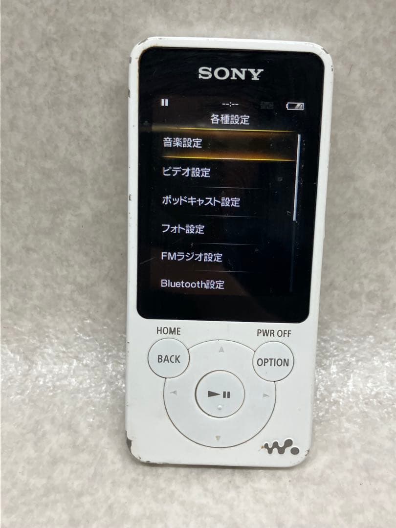【希少品】SONY ウォークマン NW-S786 32GB ホワイト 白