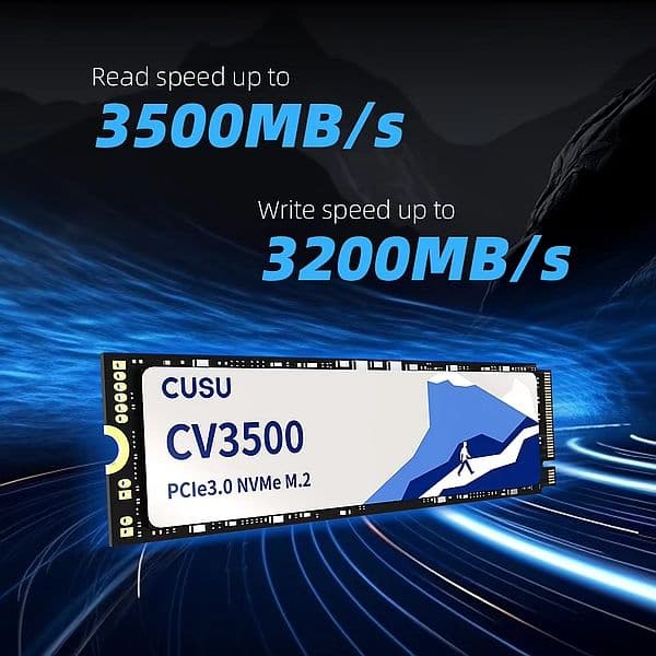 【SSD 512GB 2個セット】CUSU CV3500 M.2 NVMe