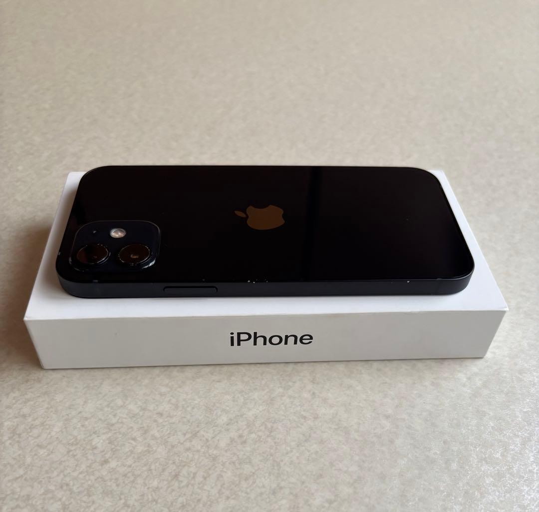 iPhone12 64GB ブラック　バッテリー容量95% SIMフリー