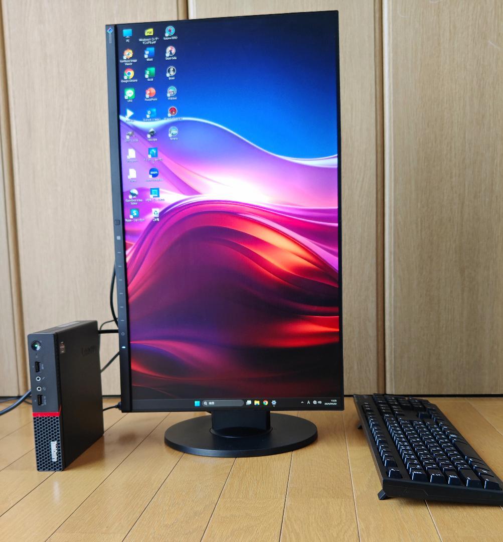 Lenovo 省スペース高性能 デスクトップPCセット