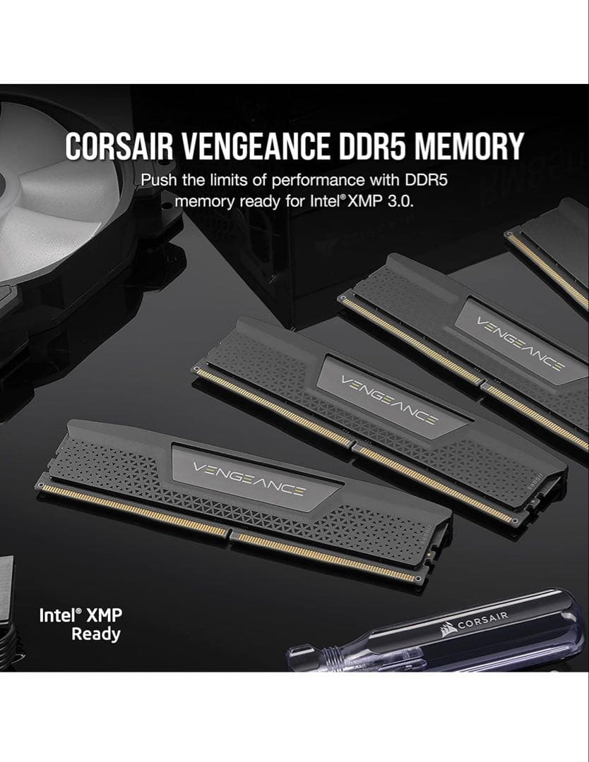 ASUS TUF GAMING Z790-PLUS WIFIメモリ64GBセット