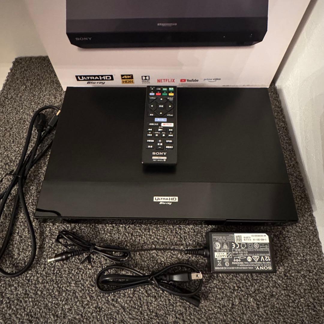 【美品】SONY UBP-X700 4K対応 ブルーレイプレーヤー 2019年製