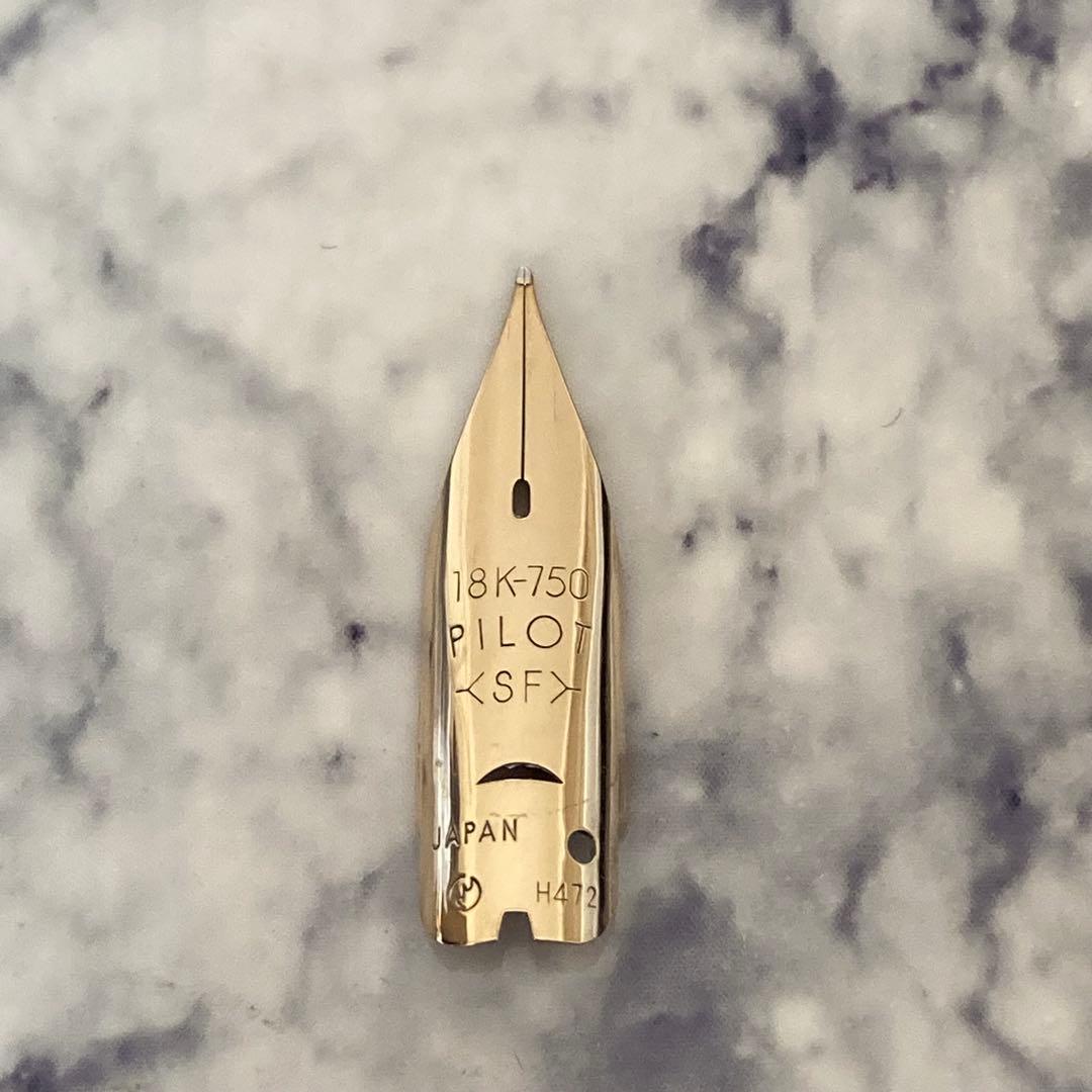 #0029 オーバーホール済み 万年筆 PILOT Elite ロング18k