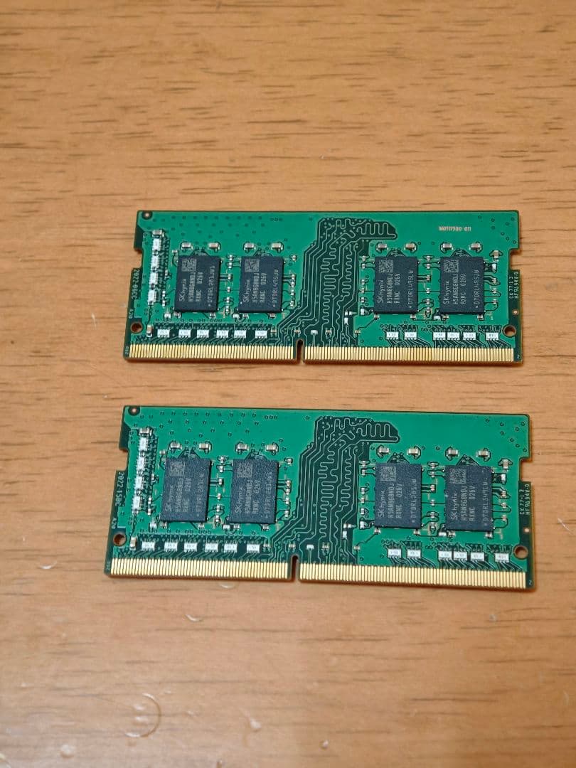 SK hynix 8GB DDR4 3200MHz メモリ 2枚組