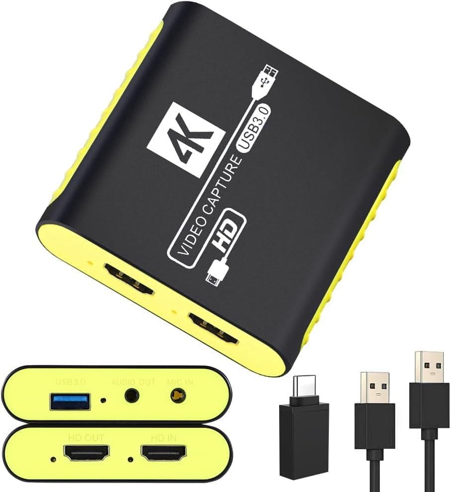 HDMI ビデオキャプチャー ボード Switch 2 対応 USB3.0 配信