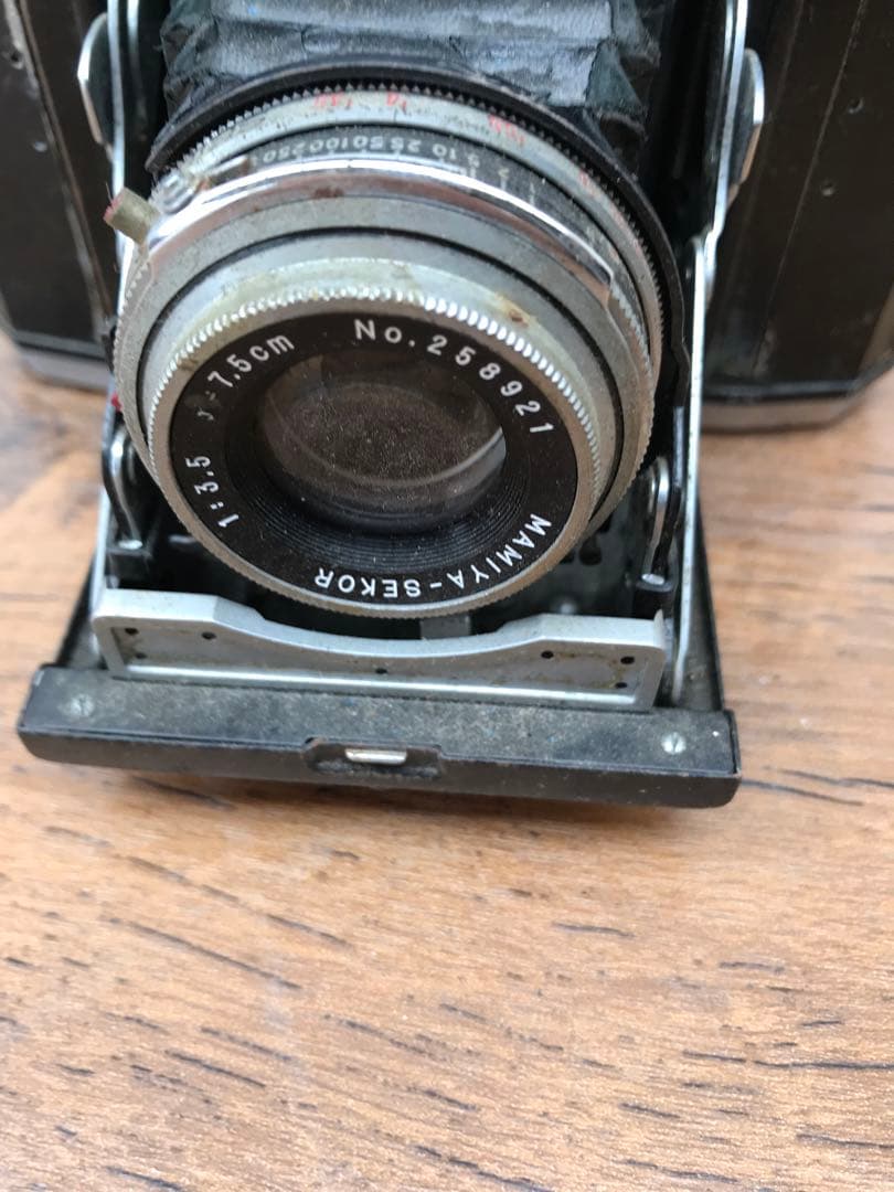 MAMIYA-6 1950蛇腹フィルムカメラ ジャンク品(F154)