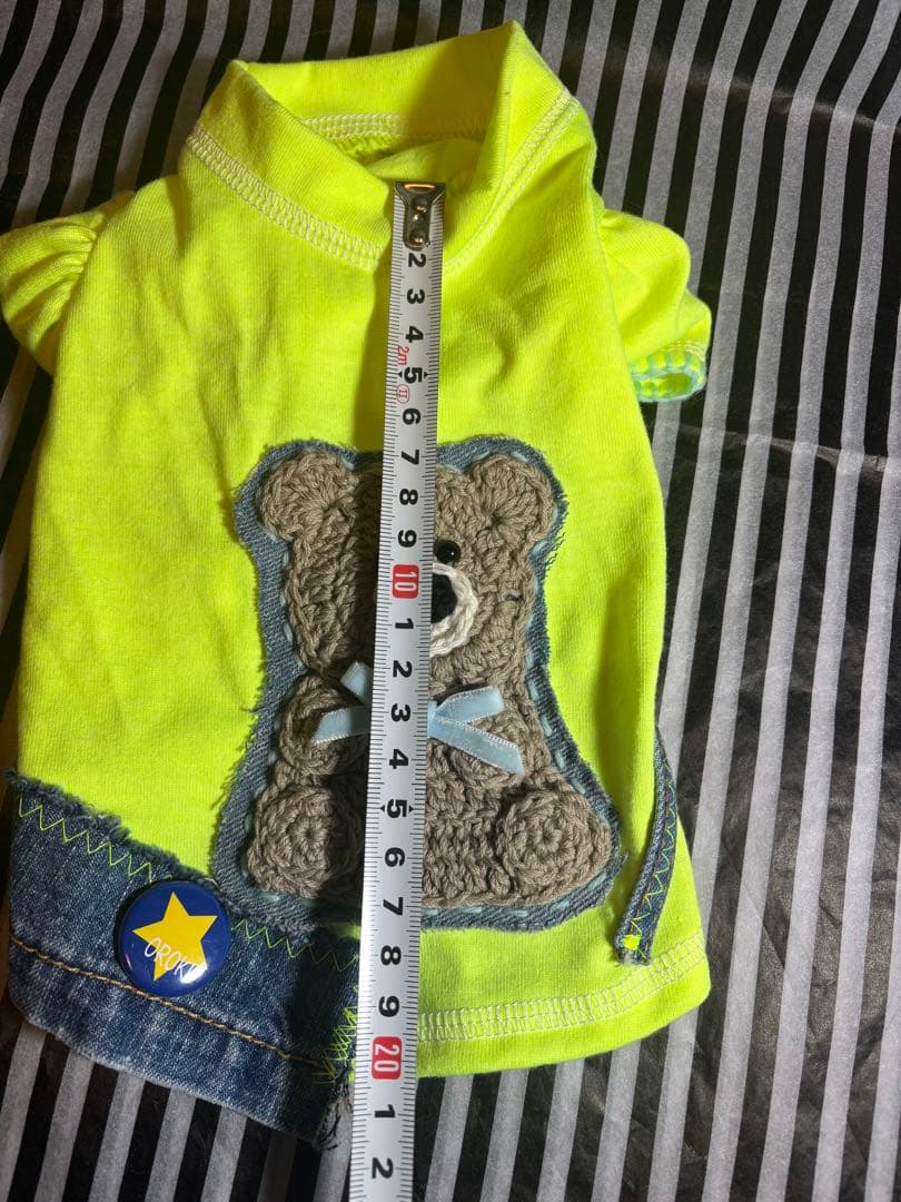 39◆ パピリーヒルズ　OROKU 06 お洋服　cuty bear