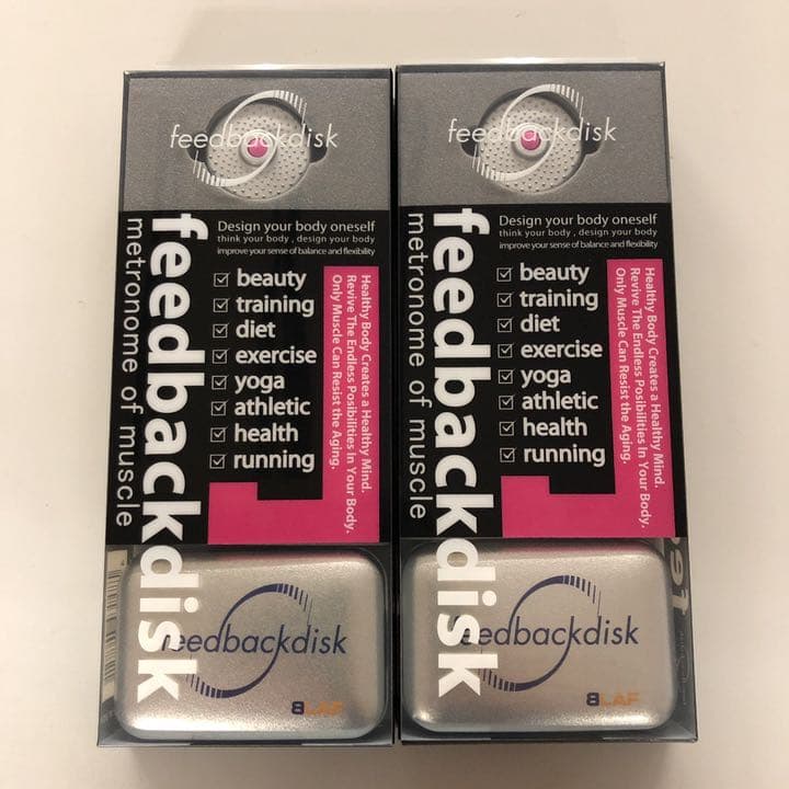 フィードバックディスク顔痩せ世界最小機器痩せたいところに貼るだけ