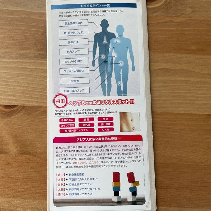 フィードバックディスク顔痩せ世界最小機器痩せたいところに貼るだけ