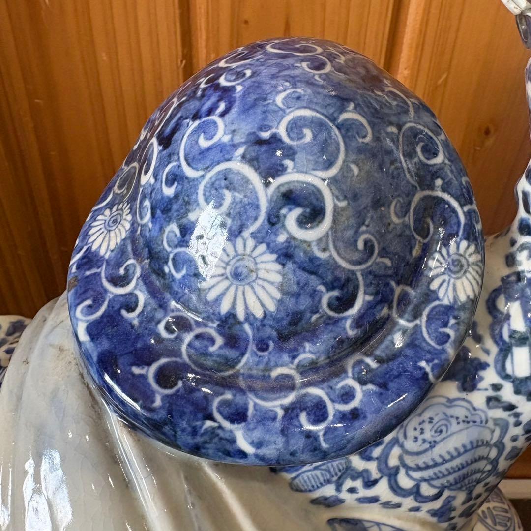 【大黒天 置物】大黒様 米俵 青磁 縁起物 陶器 インテリア