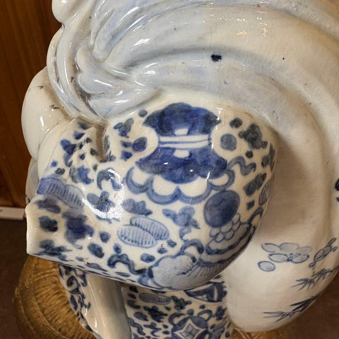 【大黒天 置物】大黒様 米俵 青磁 縁起物 陶器 インテリア