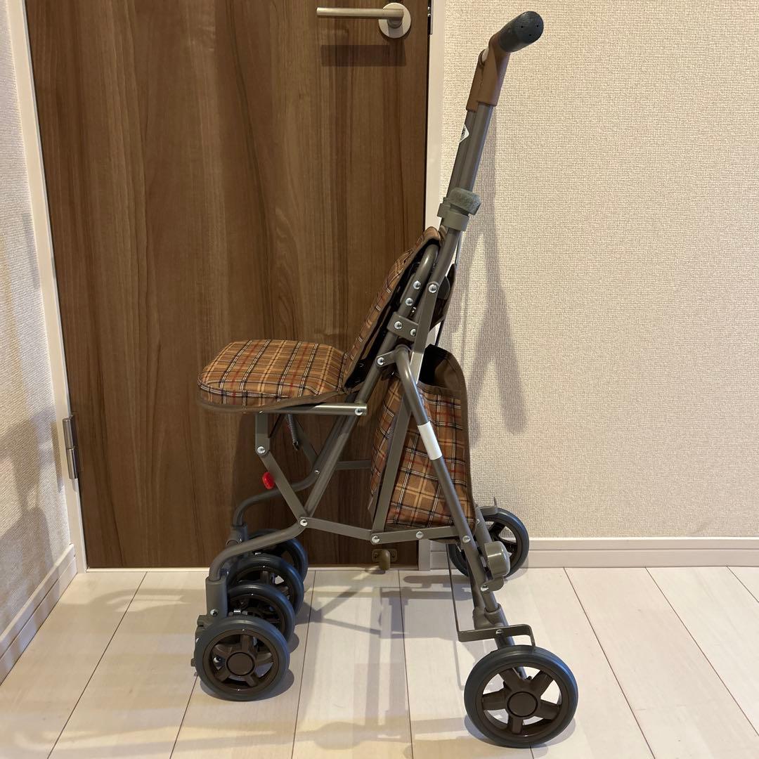 美品 島制作所 シルバーカー サニーウォーカーAW3 手押し車