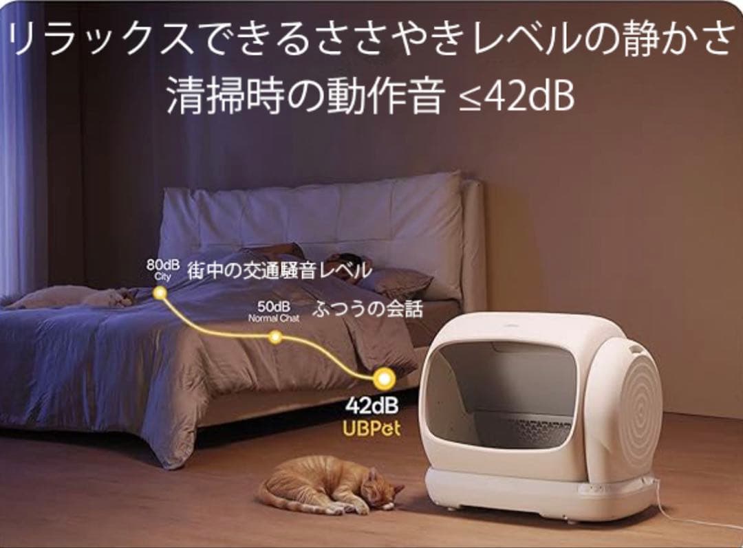 UBPET C41 自動猫トイレ 全自動